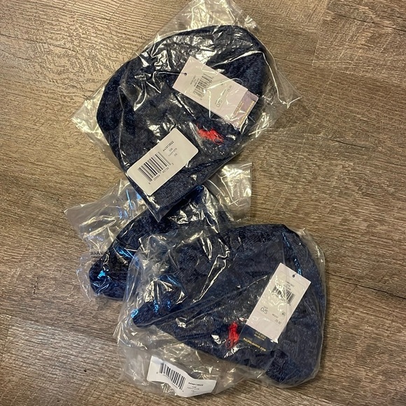 Polo by Ralph Lauren Kids Blue Knit Hat - Picture 11 of 11